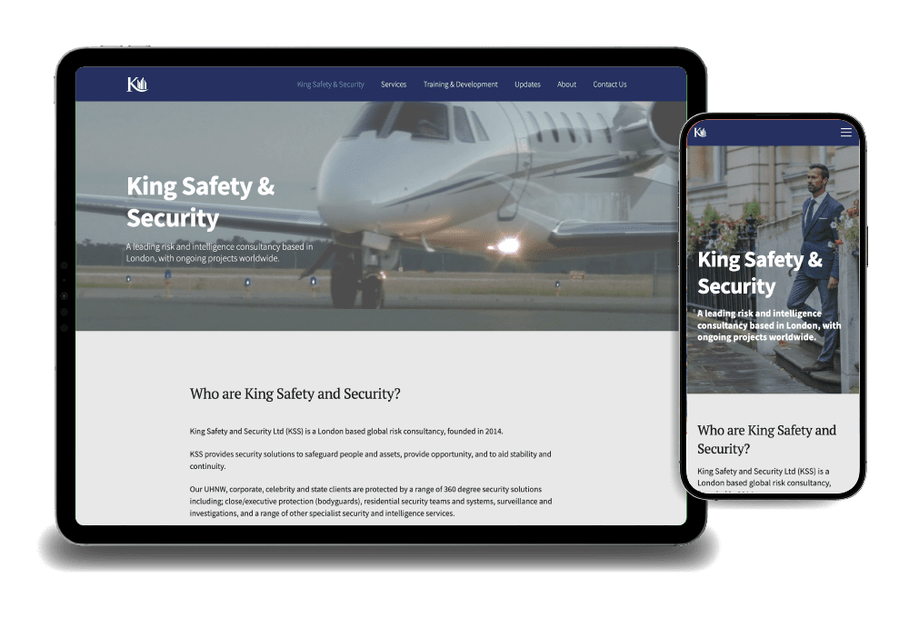 KSANDS - website design